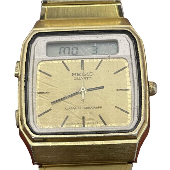 Lot of 3 - Vintage Seiko Digital Watches 1980s - Picture 6 of 8